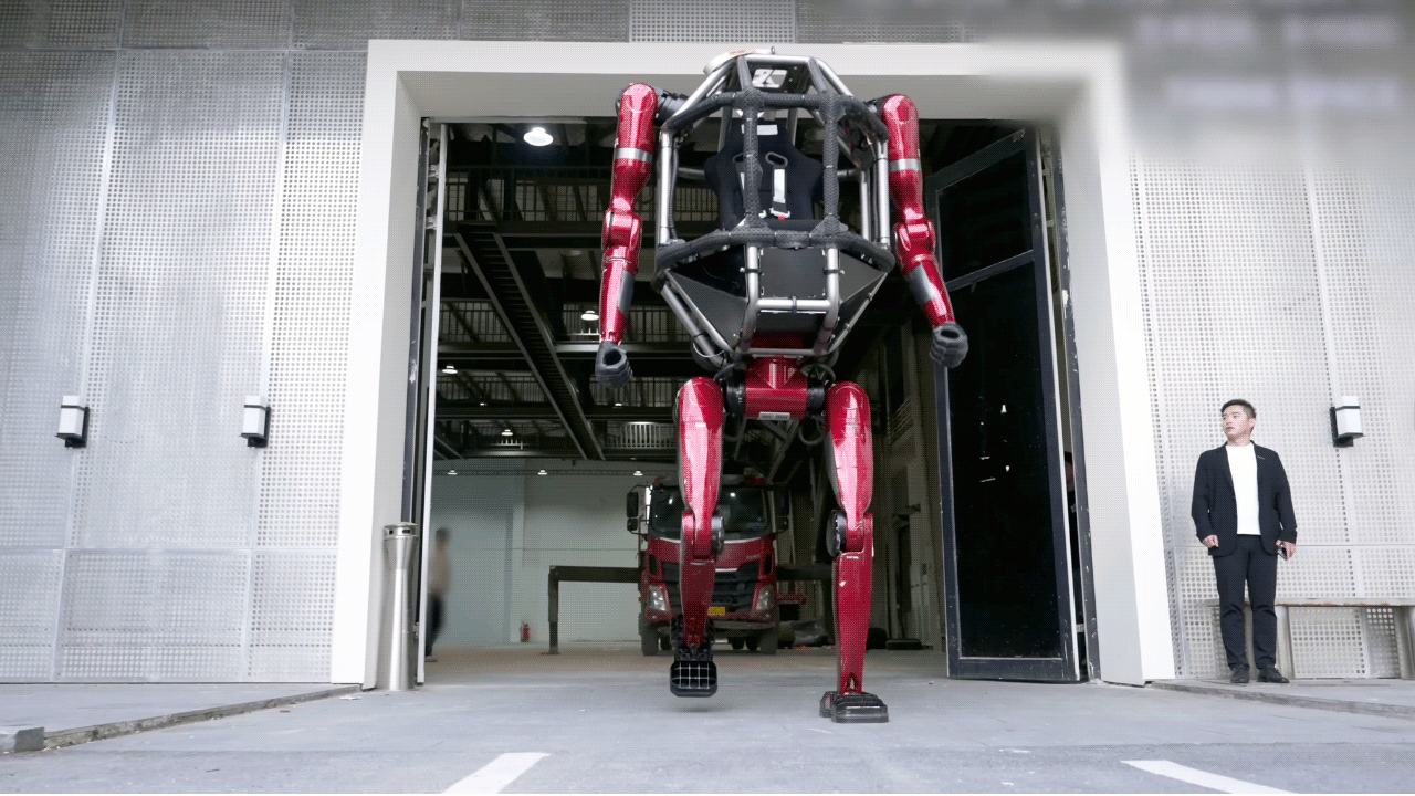 Rideable robot looks ready to stomp all over us Education VIC